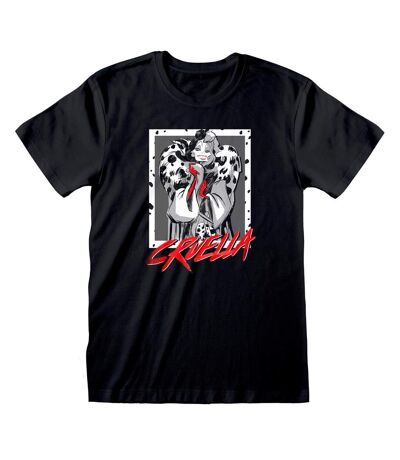 Disney Unisex Adult Cruella De Vil T-Shirt (Black) - UTHE509