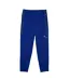 Mens Zip Pocket Tapered Tracksuit Bottoms Blue Lacoste-2