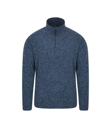 Mens Snowdon Ii Fleece Top Navy Mountain Warehouse