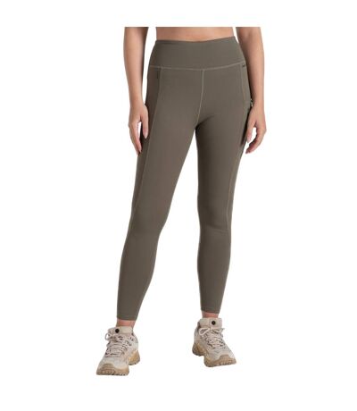 Womens/ladies Adeena Nosilife Leggings Wild Olive Craghoppers