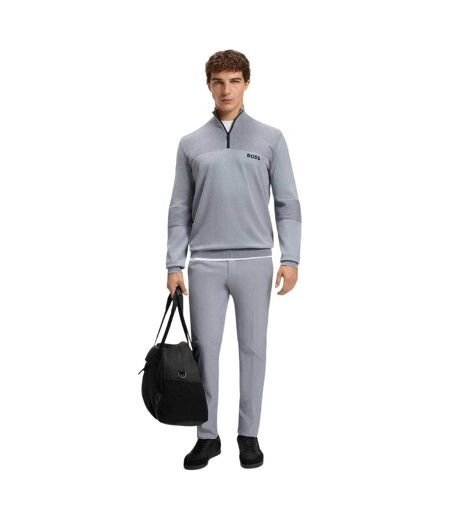 Mens Phoenix Pro Stretch Golf Trousers Grey Boss