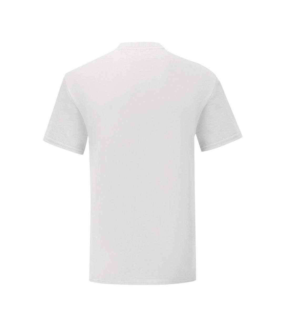 T-shirt Iconic Homme Blanc Fruit Of The Loom-2