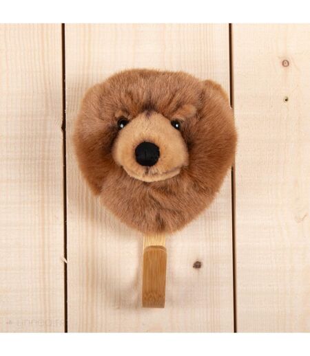 Patères petites têtes collection SOFT ANIMALS Forêt Ours