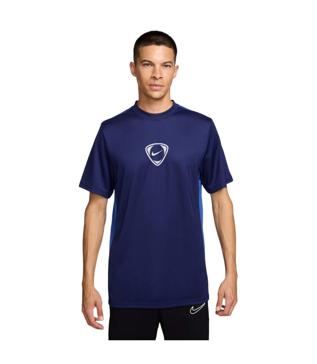 Mens Academy Plus Dri-fit T-shirt Blue Nike-2