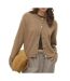 Gilet marron femme vero moda fiona-1