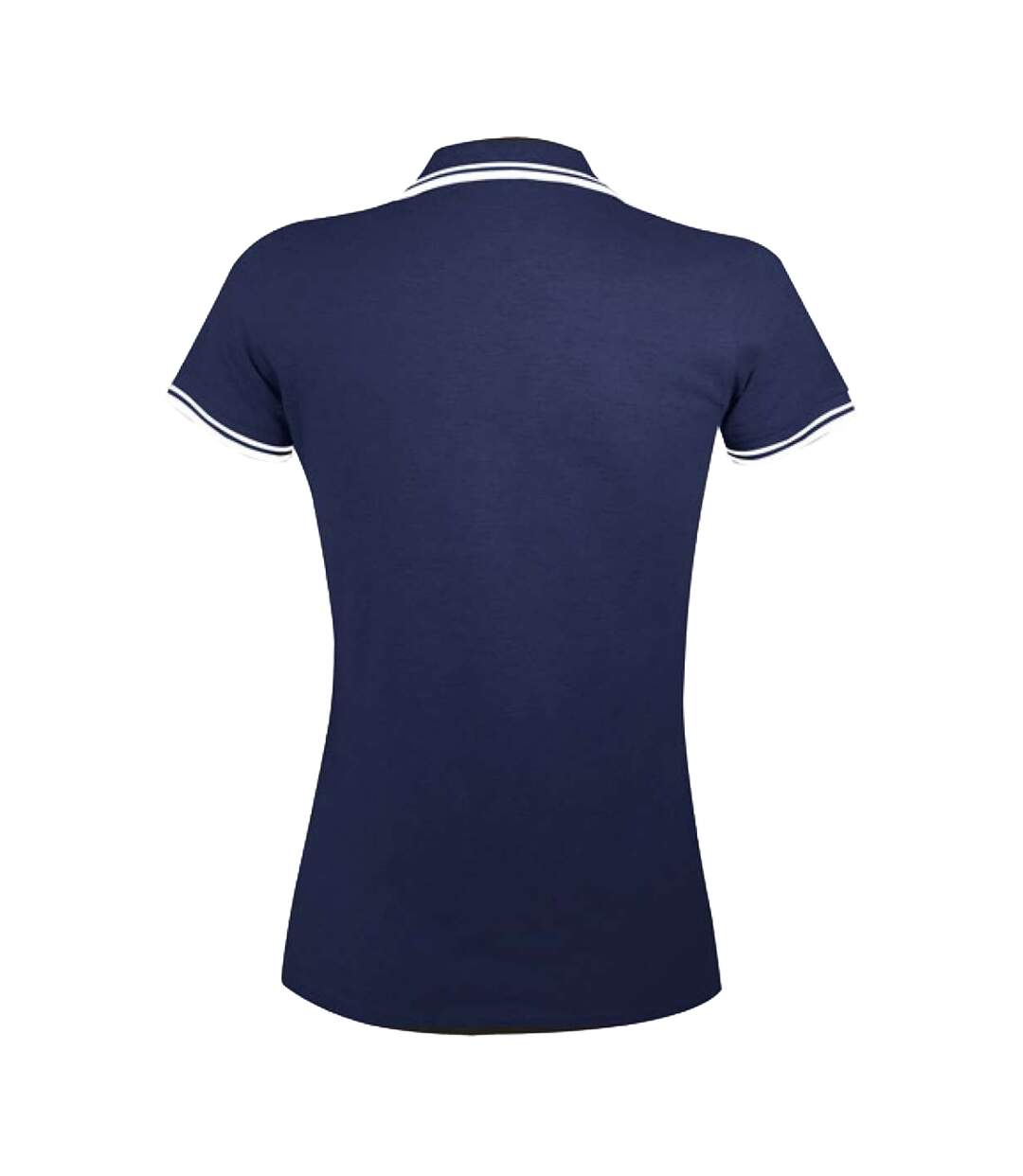 Polo Pasadena Femme Bleu Marine Français Blanc SOLS-2