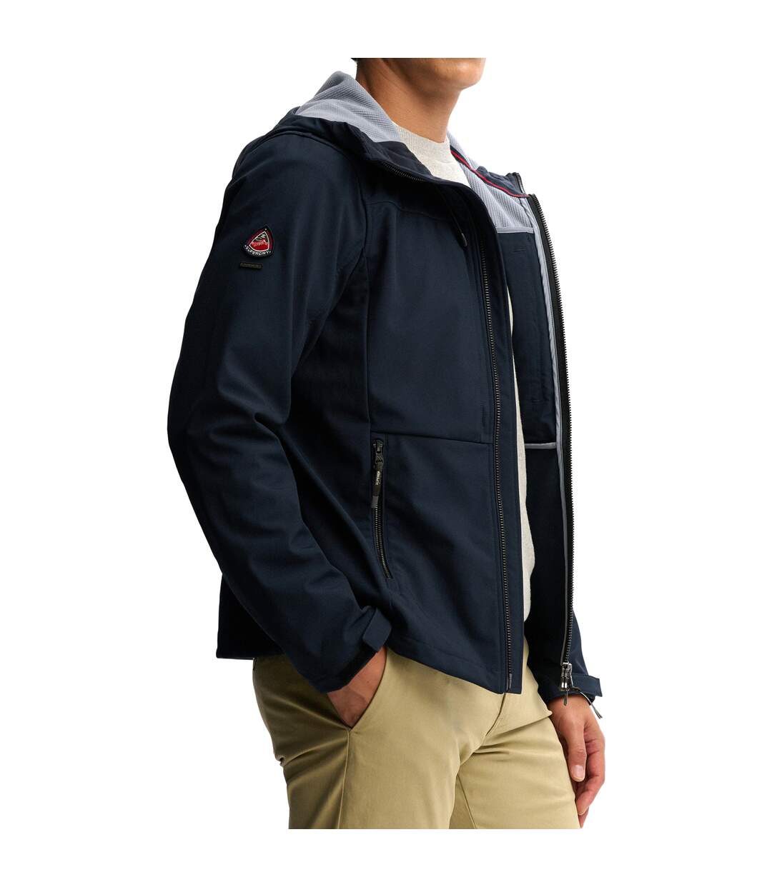 Veste à Capuche Superdry Softshell Trekker-3