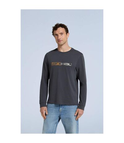 T-shirt tommy homme gris foncé Animal