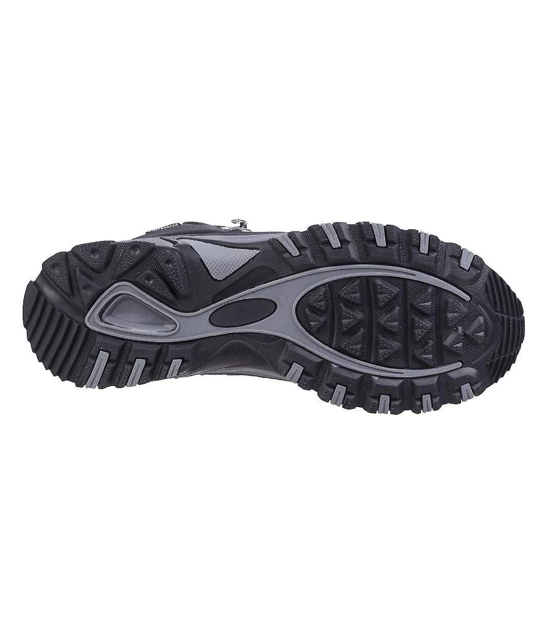 Mens Abbeydale Mid Hiking Boots Black Grey Cotswold-4