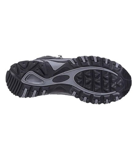 Mens Abbeydale Mid Hiking Boots Black Grey Cotswold