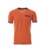 T-shirt orange homme rms26 91259 - 3xl-1