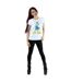 Disney T-shirt en coton Donald Duck en colère - Femmes/Ladies (Blanc) - UTBI31108-4