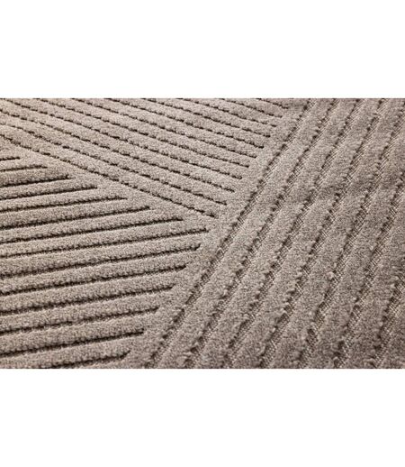 Tapis Déco Aron Solar 240x340cm Marron