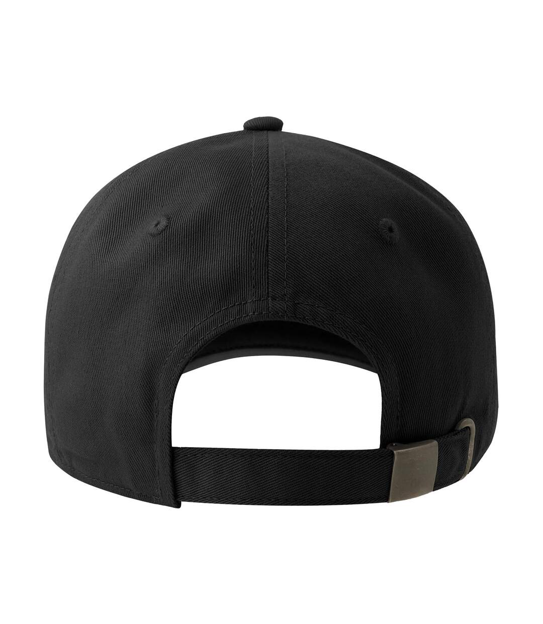 Unisex adult dad sustainable 6 panel baseball cap black Atlantis-2