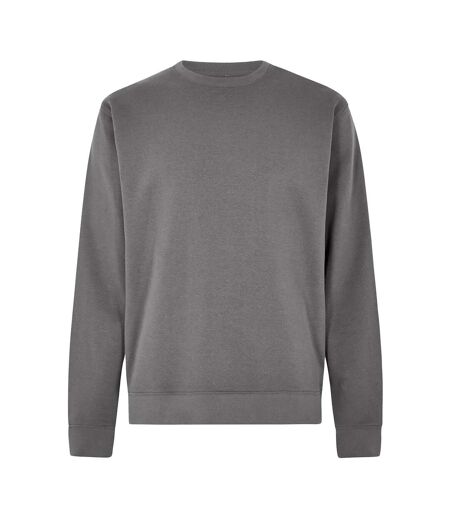 Mens Regular Sweatshirt Dark Grey Kustom Kit
