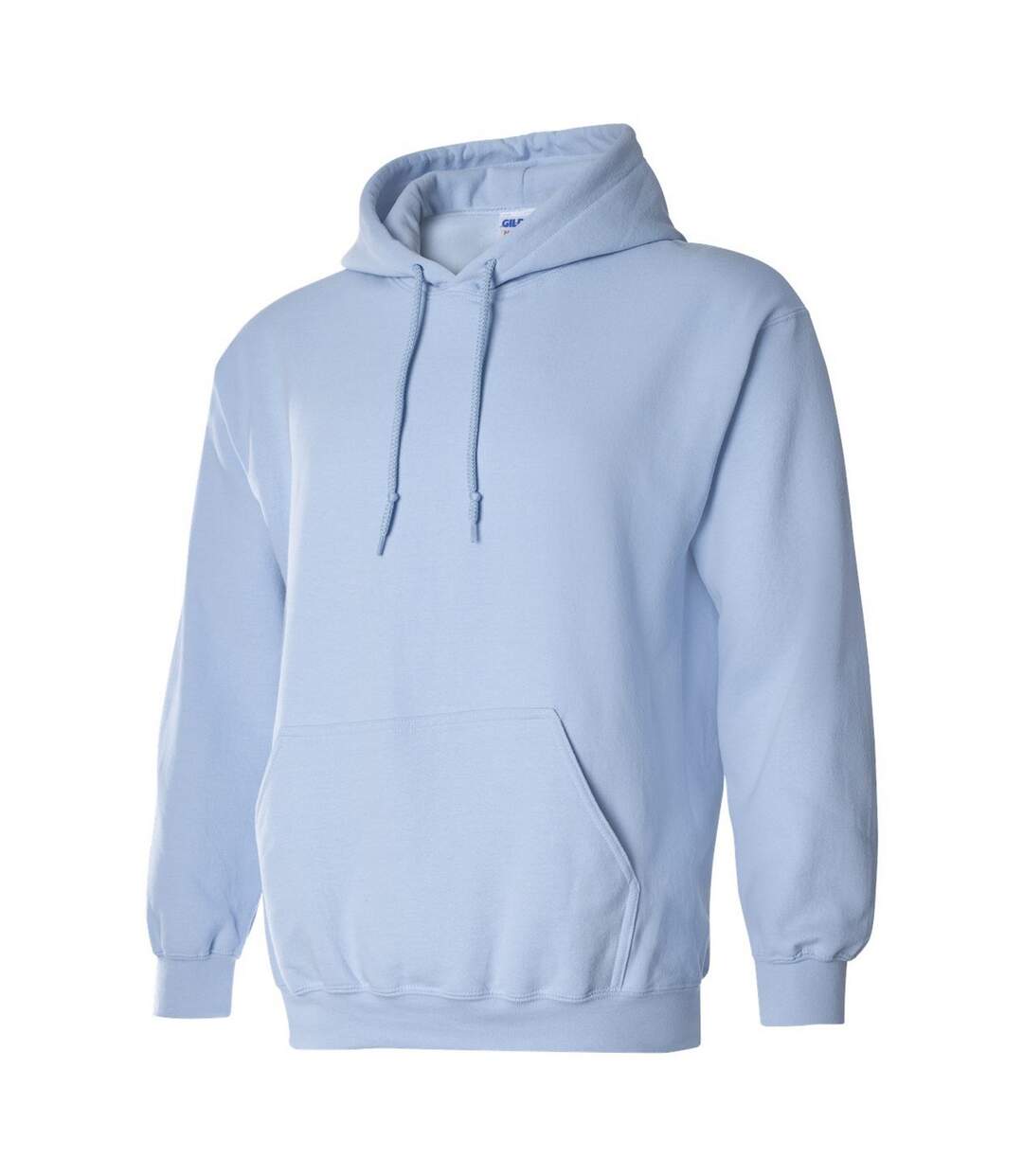 Sweat À Capuche Adulte Bleu Clair Gildan-3
