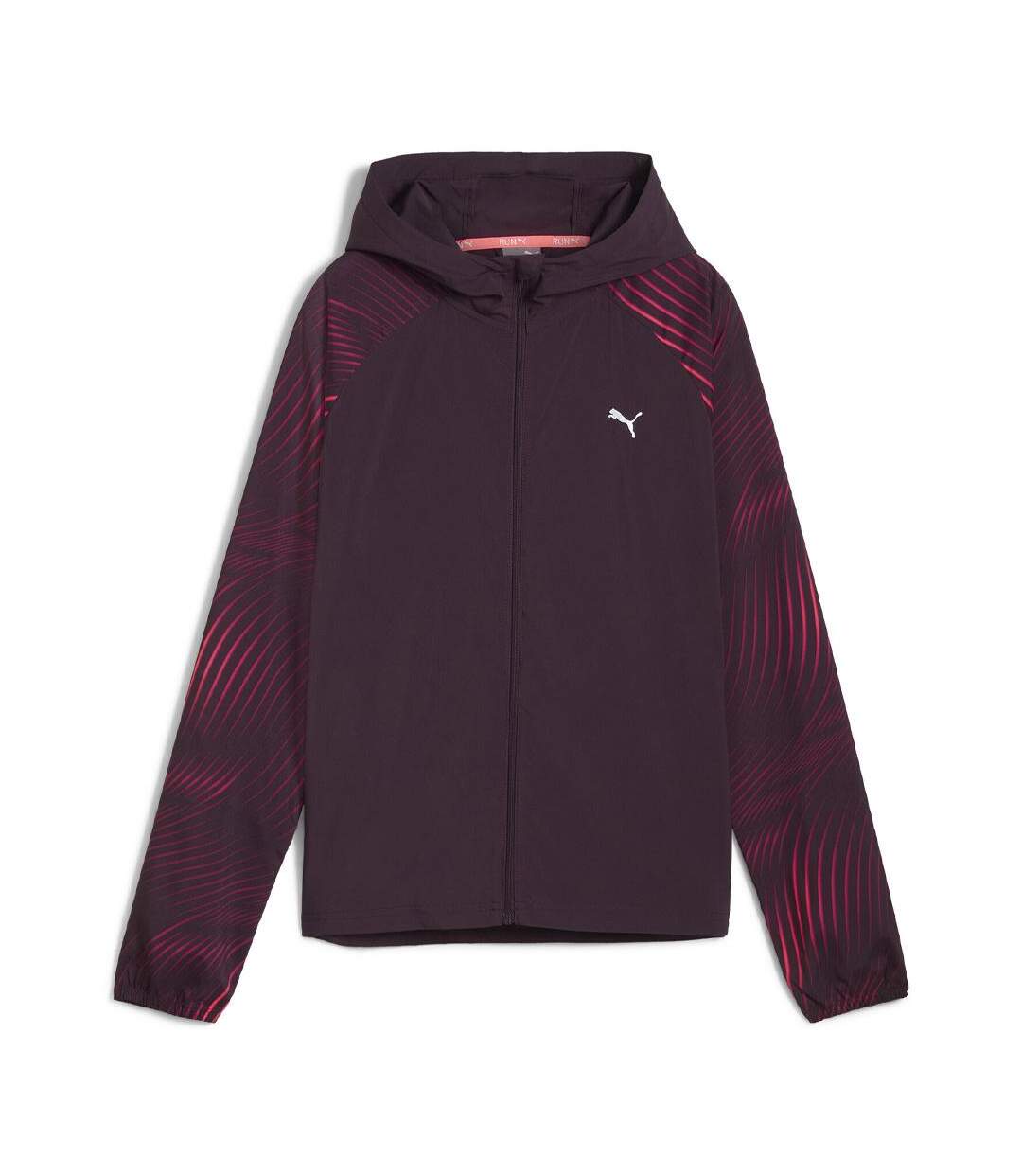 Veste bordeaux femme puma run favorite-1