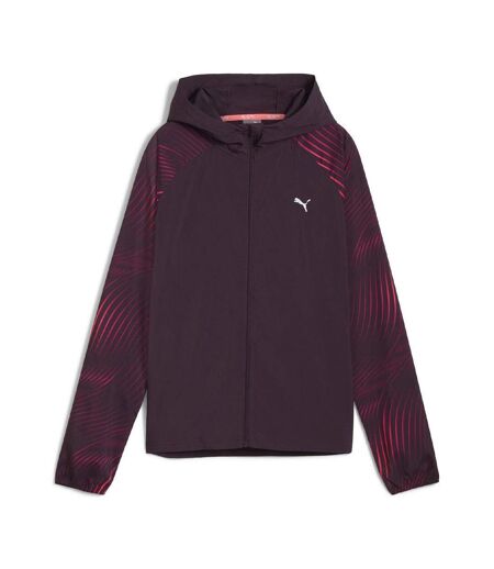 Veste bordeaux femme puma run favorite
