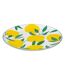 Lot de 6 Assiettes Plates Citrons 26cm Multicolore-2