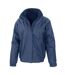 Mens channel soft shell jacket navy Result Core