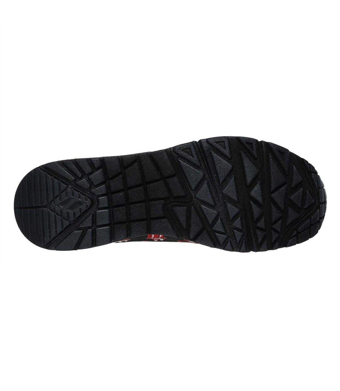 Baskets Motif/style Logo Répété Femme Noir Rouge The Rolling Stones-4