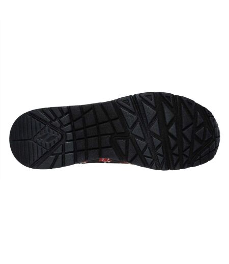 Baskets Motif/style Logo Répété Femme Noir Rouge The Rolling Stones