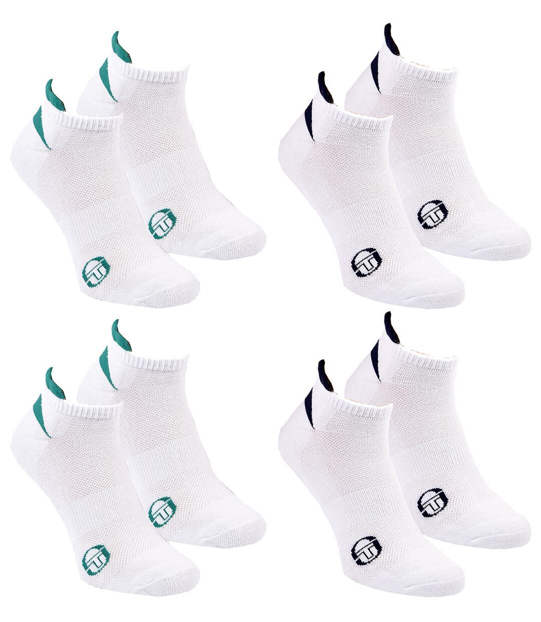 Chaussettes SNEAKER SERGIO TACCHINI Lot de 4 Paires PREMIUM 2287 SNEAKER B-2