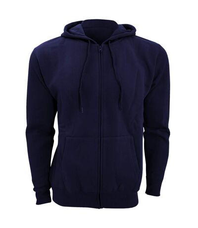 Seven sweatshirt à capuche et fermeture zippée homme bleu marine SOLS