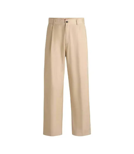 Pantalon Homme Beige Hugo