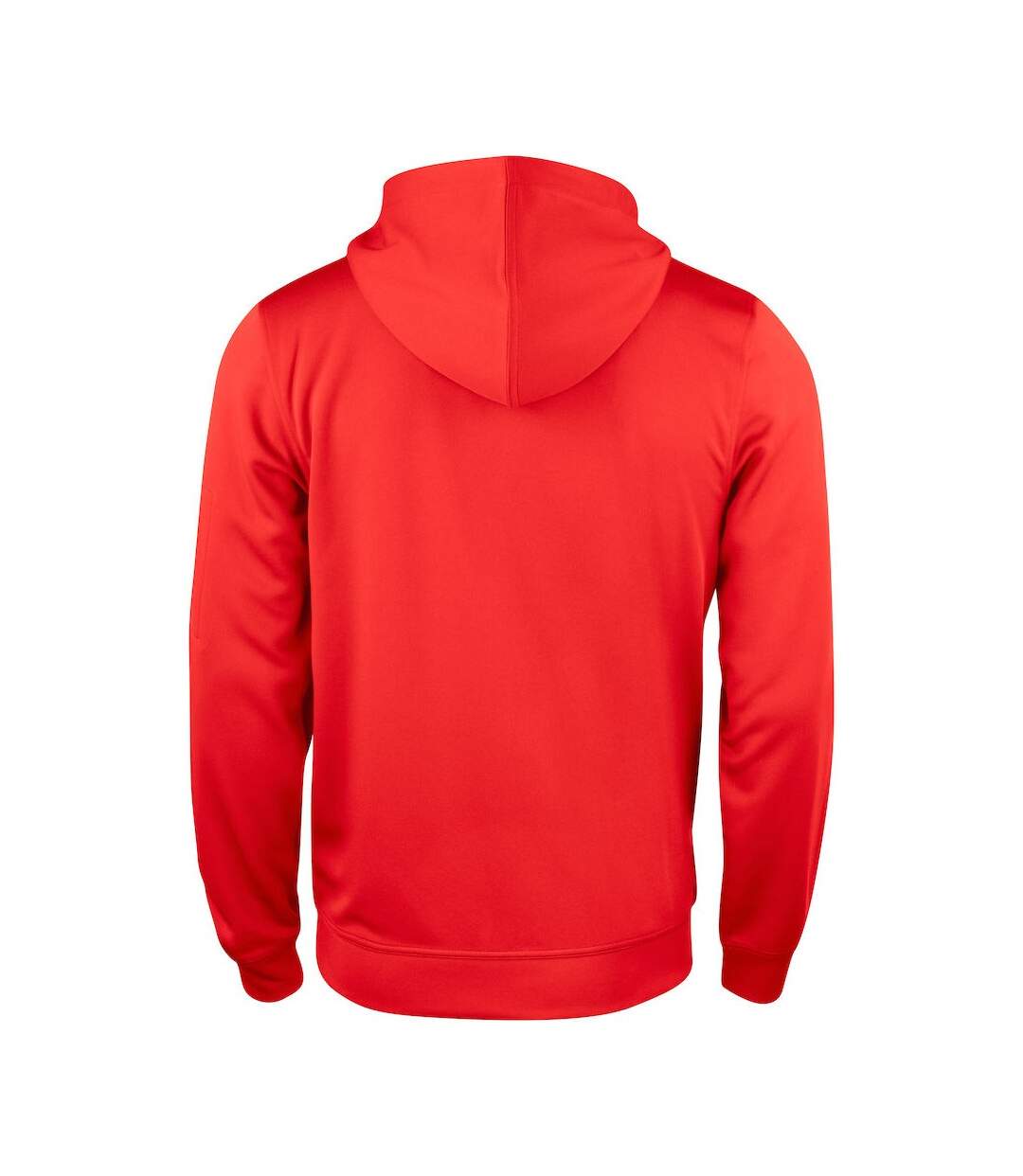 Veste à capuche basic homme rouge Clique-2