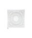 Décoration Murale en Bois Moulure 80cm Blanc-5
