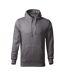 Sweat À Capuche Cape Free Homme Gris Foncé Malfini-1