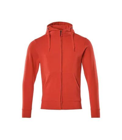 Mens Crossover Gimont Full Zip Hoodie Traffic Red Mascot