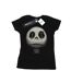 Disney T-shirt en coton Womens/Ladies Nightmare Before Christmas Jack's Eyes (Noir) - UTBI35691-1