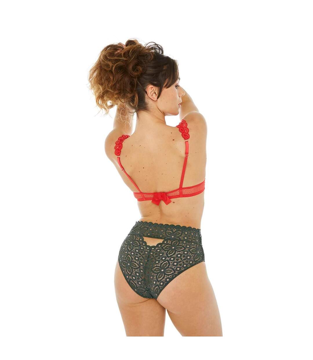 Soutien-gorge ampliforme coque moulée coquelicot Intrépide