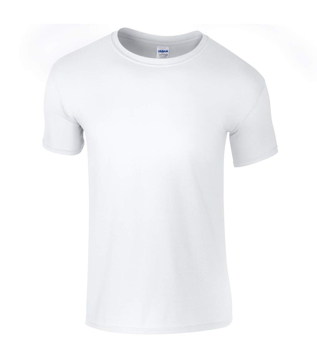 T-shirt manches courtes homme blanc Gildan-1