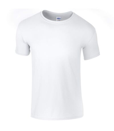 T-shirt manches courtes homme blanc Gildan