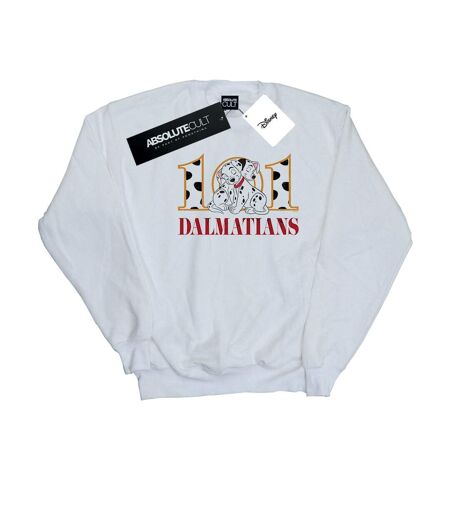 Disney - Sweat DALMATIANS PUPPY HUG - Femme (Blanc) - UTBI13680