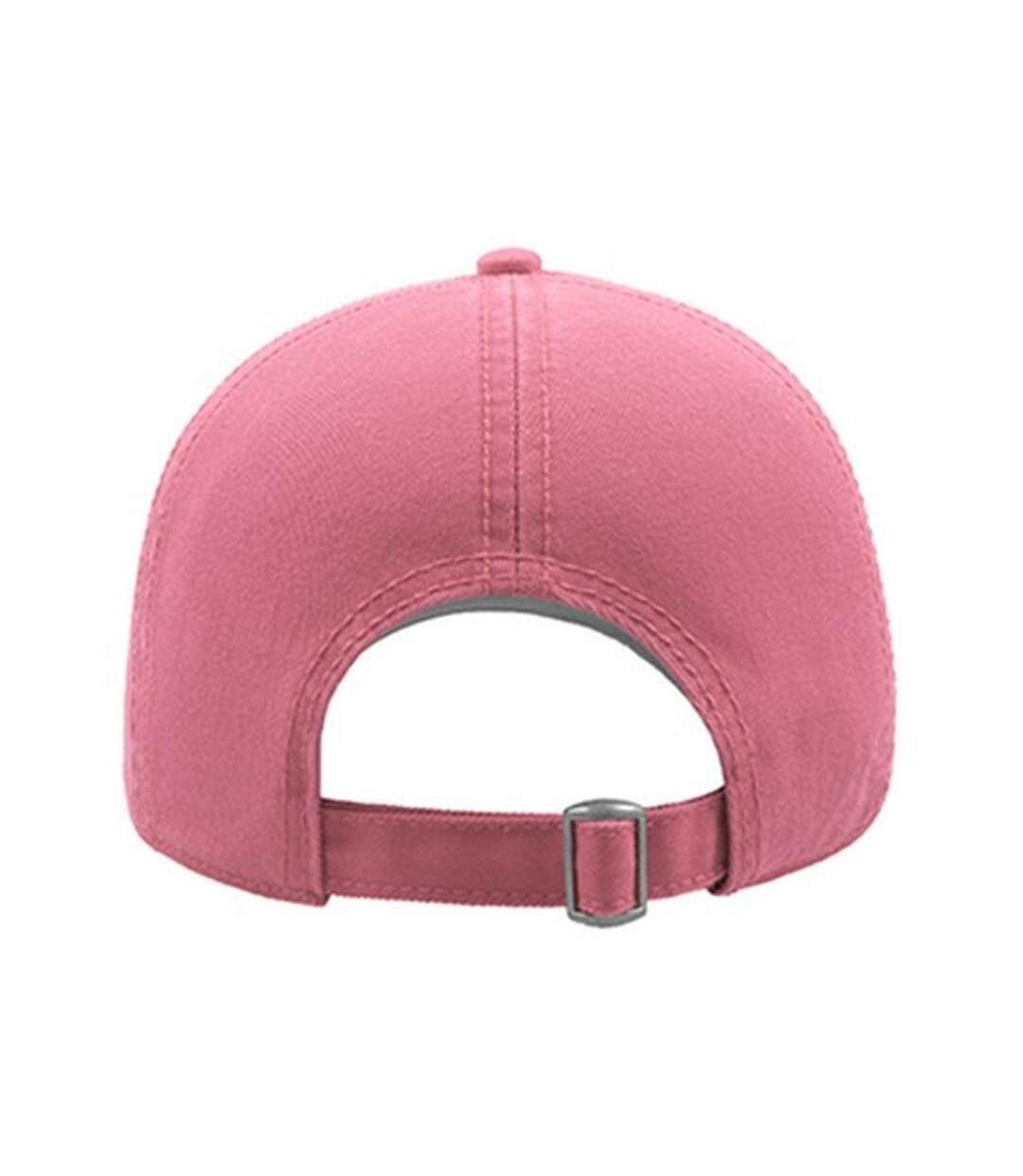 Casquette 6 Panneaux Action Mixte Rose Atlantis-2