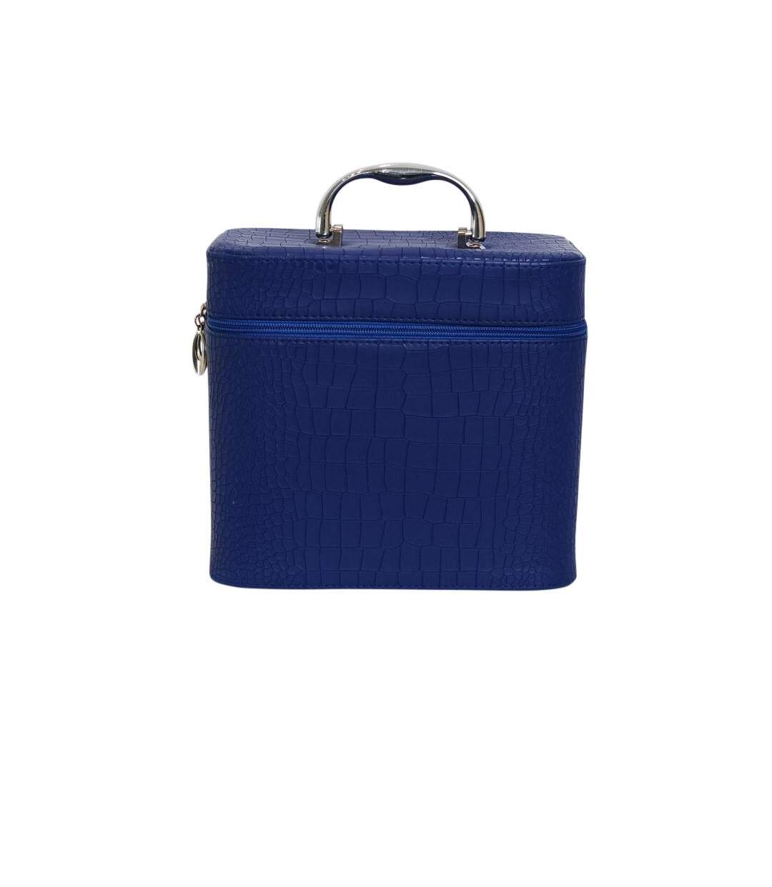 Petit vanity case aspect croco-1