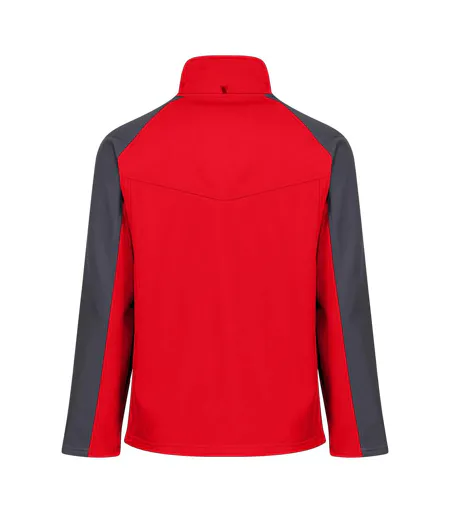 Veste Polaire Professionnelle Uproar Softshell Résistante Au Vent Pour Hommes Rouge Gris Regatta