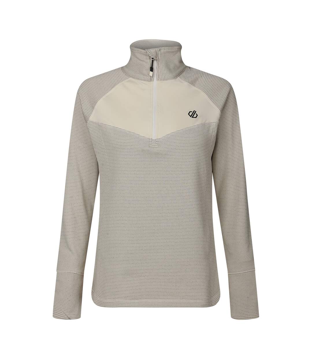 Womens/ladies Iced Core Ii Stretch Midlayer Almond Milk Egret Dare 2B-2