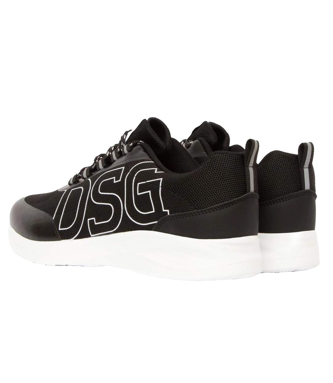Mens amis trainers black Duffer-2