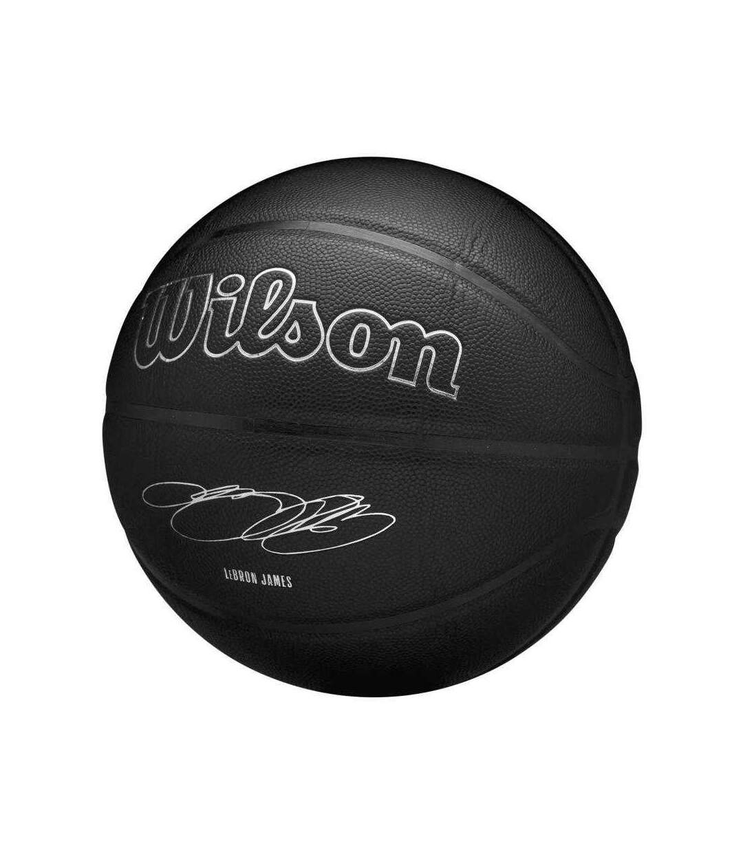 Ballon De Basket Motif/style Nba Evergreen Lebron Taille 7 Noir Wilson-3