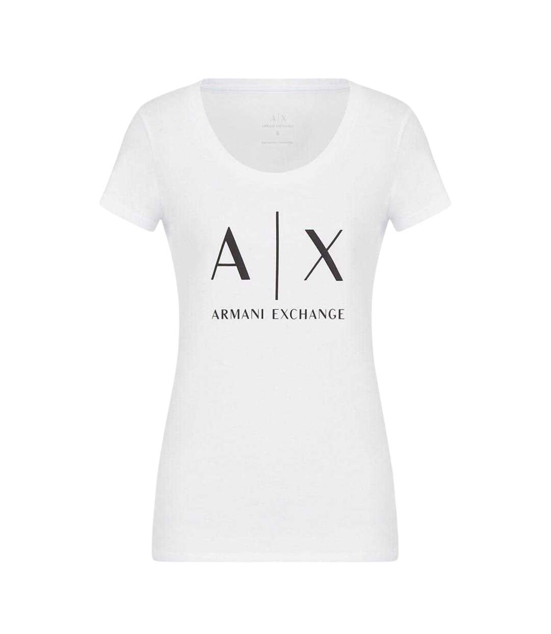 T-shirt Femme Blanc Armani Exchange-3