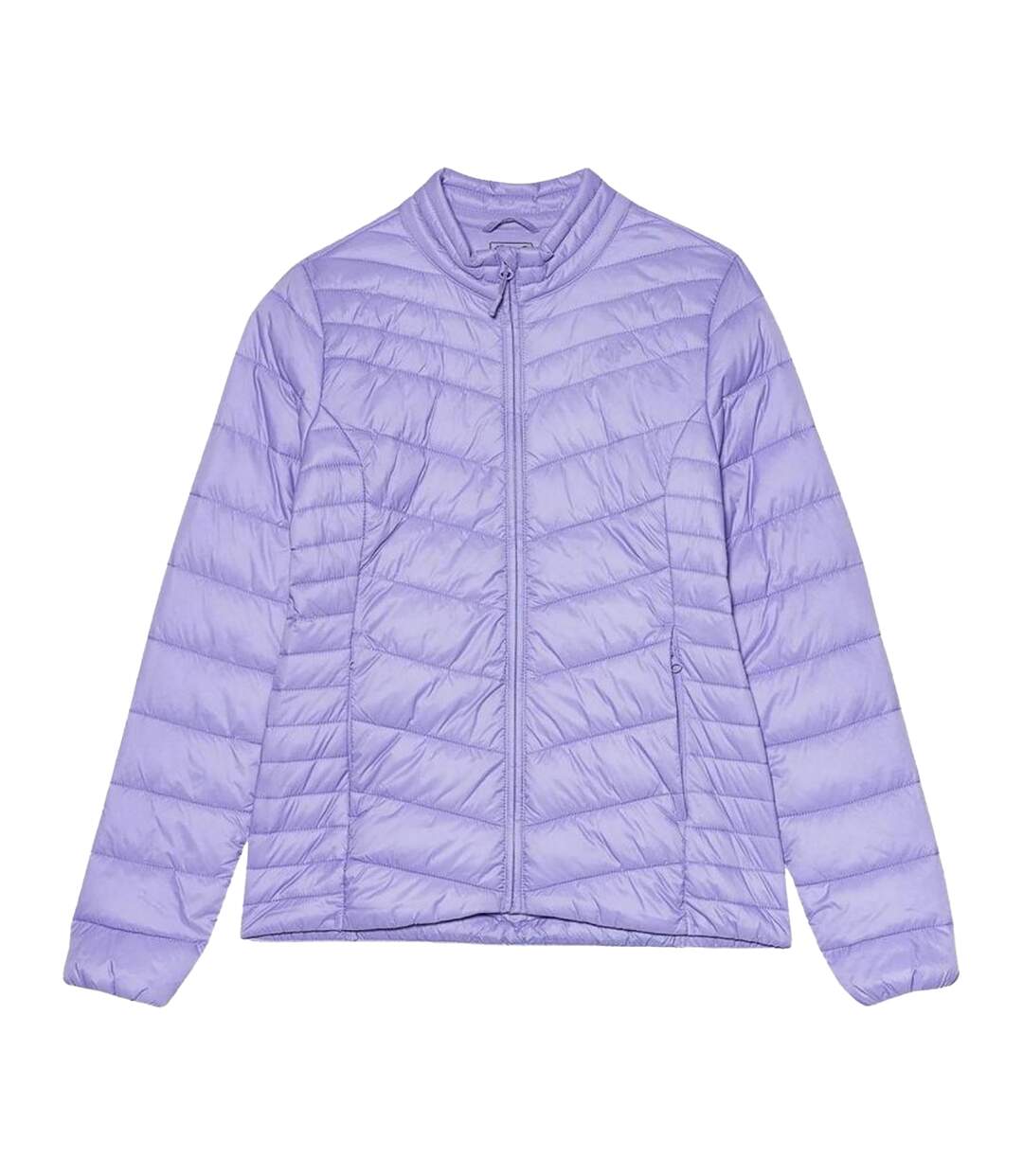 Doudoune Matelassée F094 Femme Violet Clair 4F-1