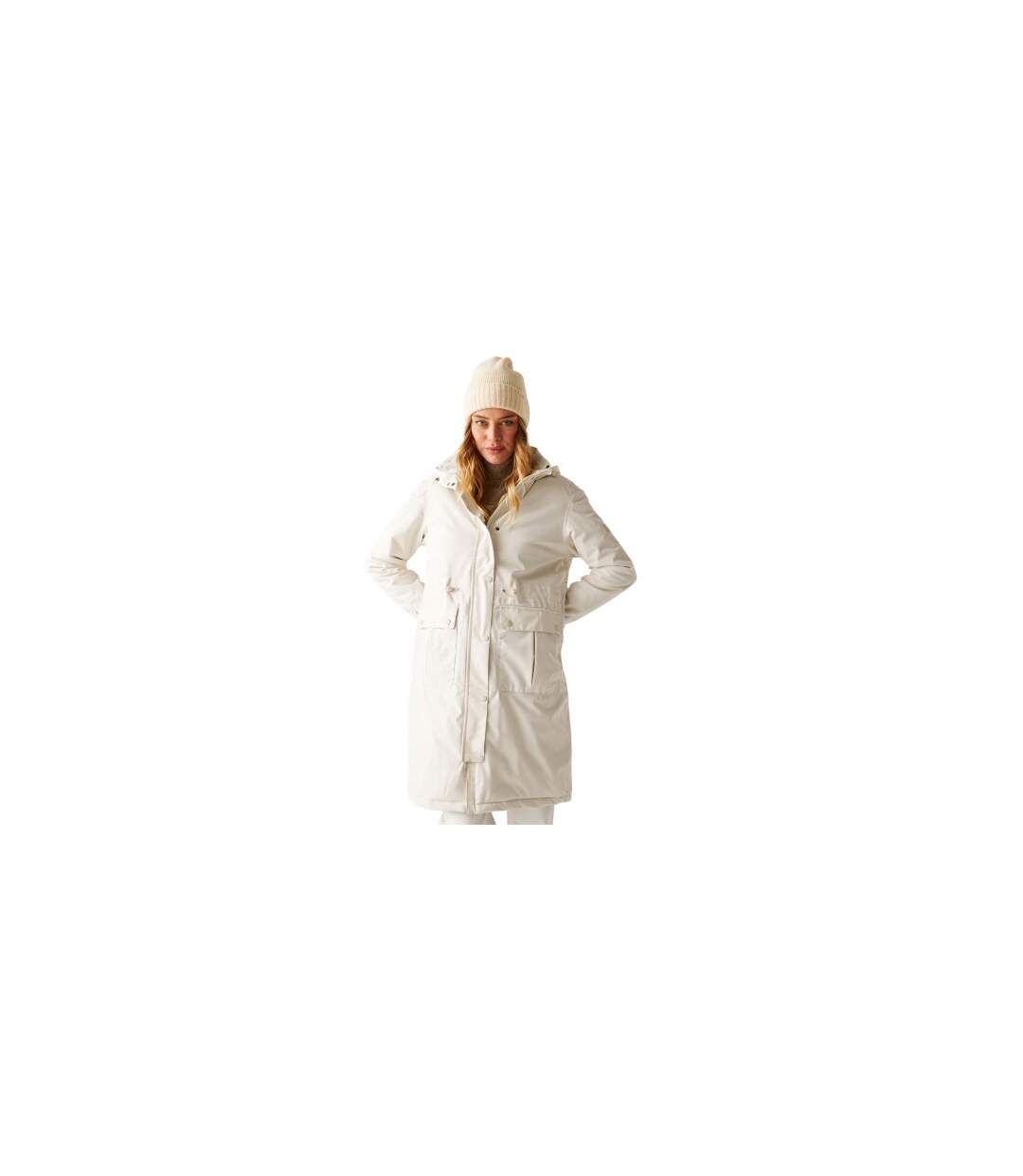 Veste Imperméable Yannta Femme Vanille Clair Regatta-1