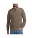 Pull Zippé Marron Homme Petrol Industries Knitwear Collar - 3XL