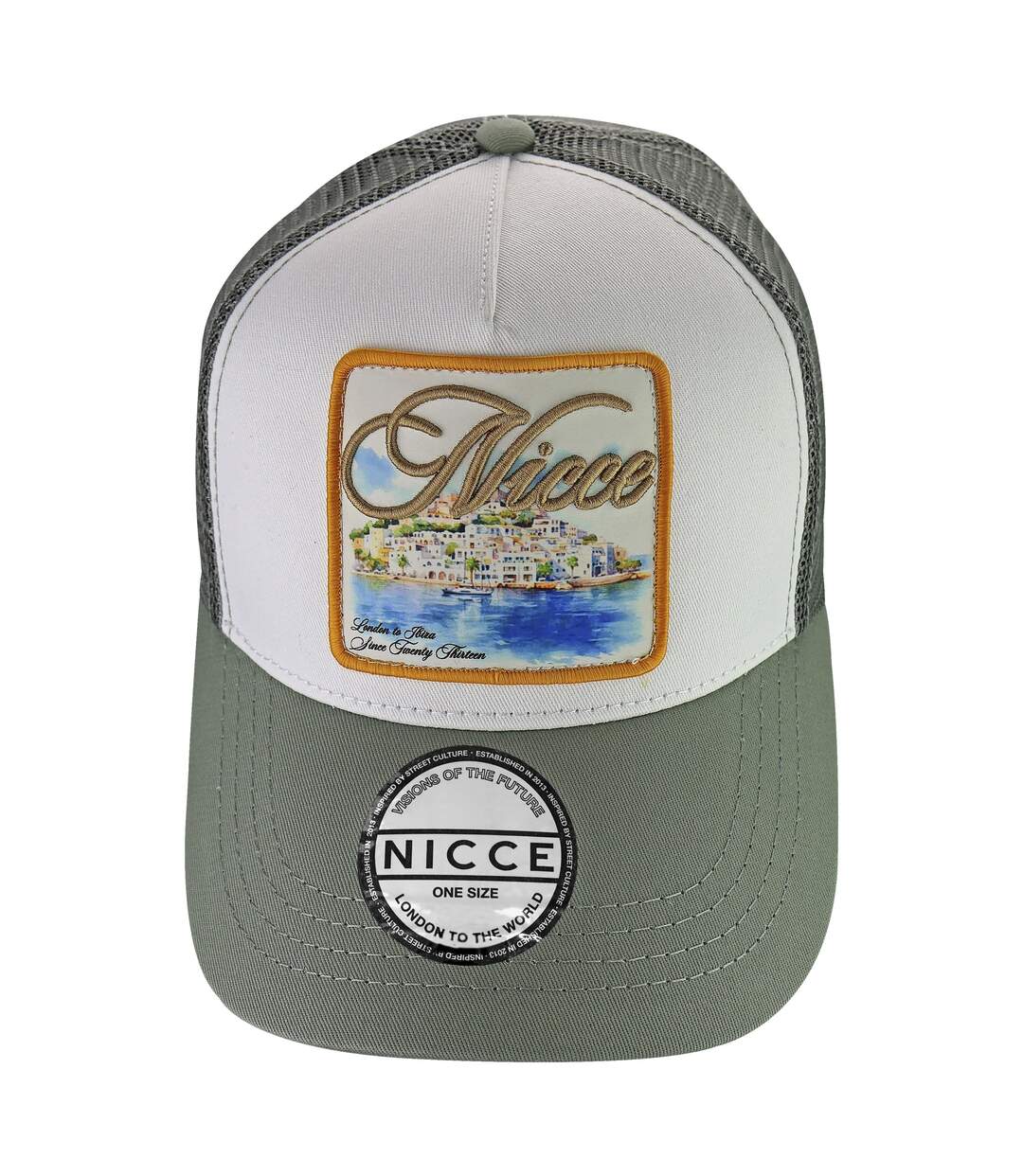 Nicce - Casquette Trucker Homme Brodée, Coton Respirant-4