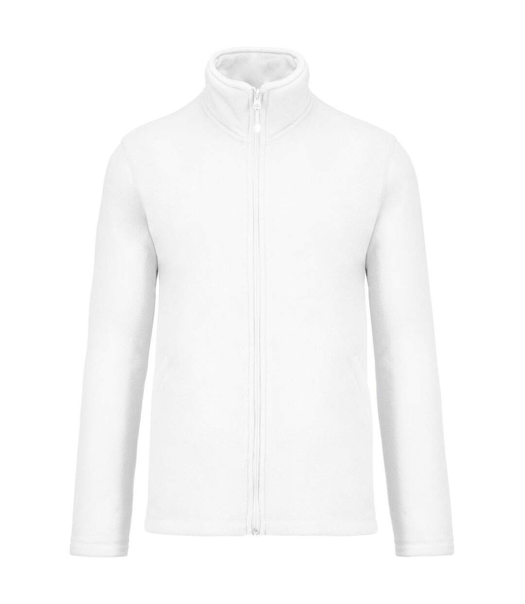 Veste micropolaire zippée - Homme - K911 - blanc